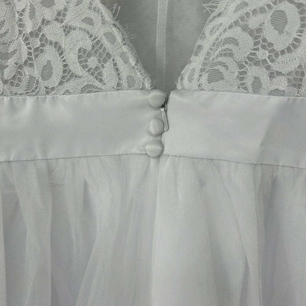 June bridals NWT white tulle dress - Picture 9 of 9